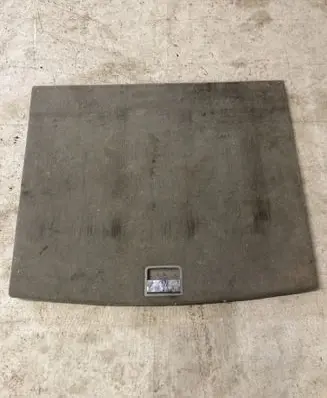 Volkswagen Touareg I Trunk/boot floor carpet liner 7L6863546G