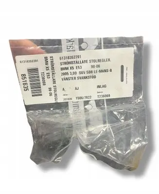 BMW X5 E53 Seat control switch 8352291