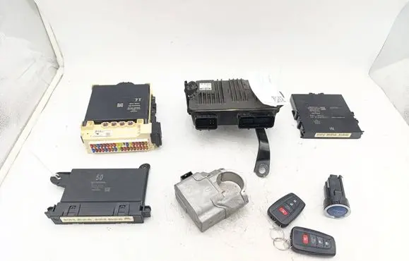 Engine ECU kit and lock set