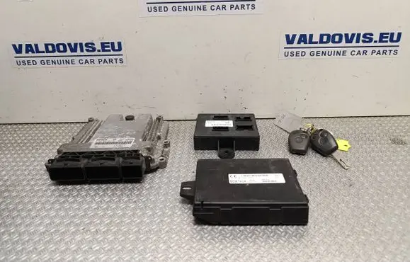 Opel Vivaro Engine ECU kit and lock set 237103984R 237105202R 1039S74484