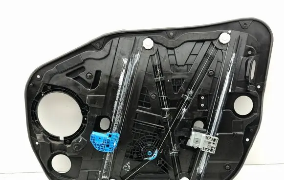 Front window lifting mechanism without motor