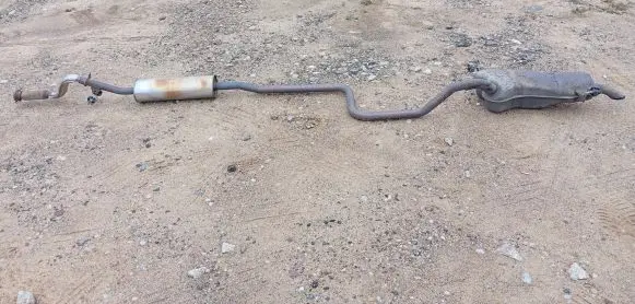 Peugeot 5008 II Muffler/silencer PSA3386 PSA3456
