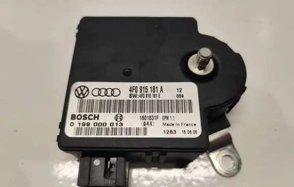Audi A6 S6 C6 4F Power management control unit 4F0915181A 4F0910181E 0199000013
