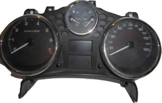 Peugeot 207 Speedometer (instrument cluster) 9666132680