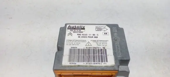 Citroen Xsara Picasso Airbag control unit/module 602327400 9652276980