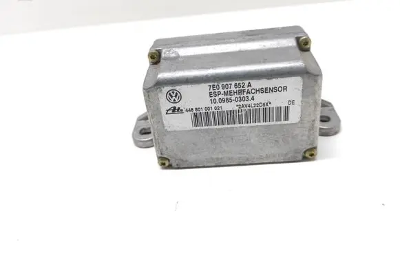 Porsche Cayenne (9PA) ESP acceleration yaw rate sensor 7E0907652A