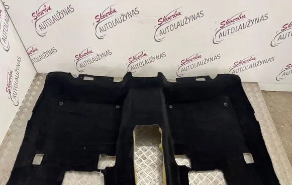 Mercedes-Benz S W222 Rear floor carpet liner A2226800741 11812484E 00009H87