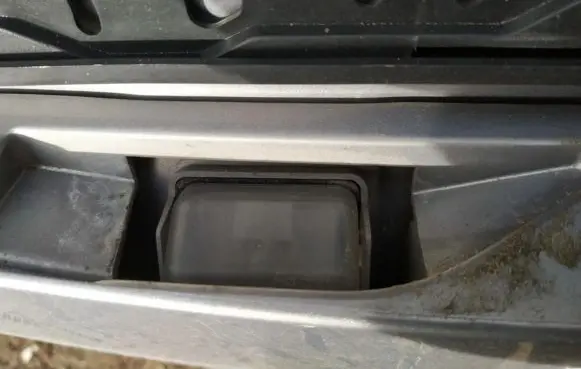 Mazda CX-7 Number plate light