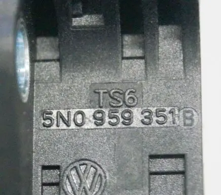Volkswagen PASSAT CC Airbag deployment crash/impact sensor 5N0959351B