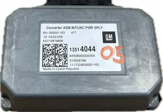 Buick Enclave II Power management control unit 13514044