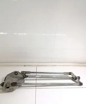 Front wiper linkage and motor