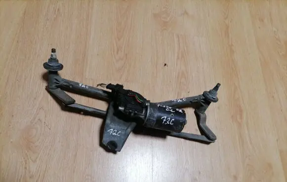 Peugeot 206 CC Front wiper linkage and motor 3397020446 0390241360