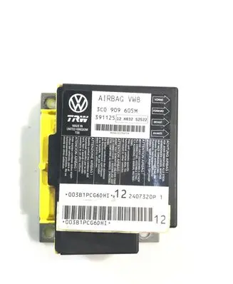 Volkswagen PASSAT B6 Airbag control unit/module 3C0909605M 391125 12H032S2522