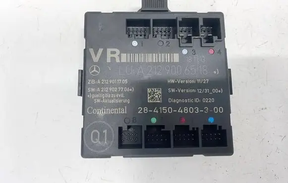 Mercedes-Benz C W204 Door control unit/module a2129006518 28-4150-4803-3-00