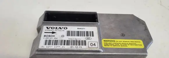 Volvo S60 Airbag control unit/module 0285001254 8645271 010347039904