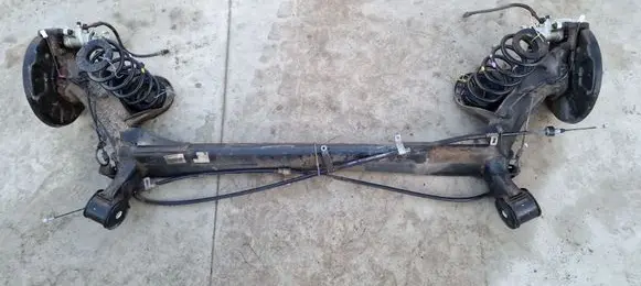 Rear axle beam