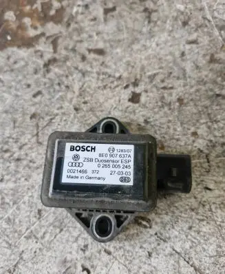 Audi A4 S4 B6 8E 8H ESP acceleration yaw rate sensor 8E0907637A 0265005245