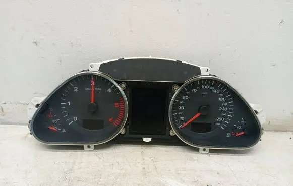 Audi A6 S6 C6 4F Speedometer (instrument cluster) 4F0920934G 580002327800