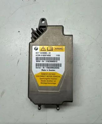 BMW 5 F10 F11 Airbag control unit/module 9239985 618307400E 319239985012