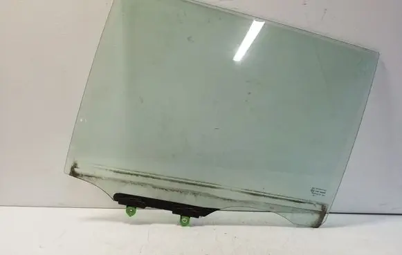 Rear door window glass