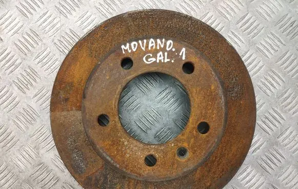 Opel Movano B Rear brake disc