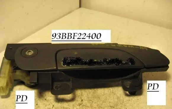 Ford Mondeo MK I Front door exterior handle 93BBF22400
