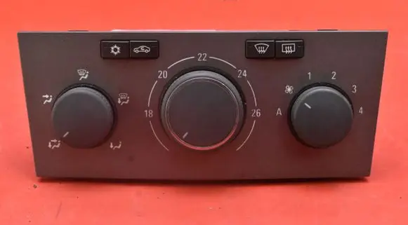 Opel Zafira B Climate control unit 13247812