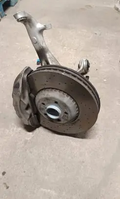 Mercedes-Benz E W214 Front wheel hub spindle knuckle A2140200 A2143330800 A2140400