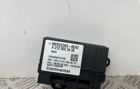 Fuel injection pump control unit/module