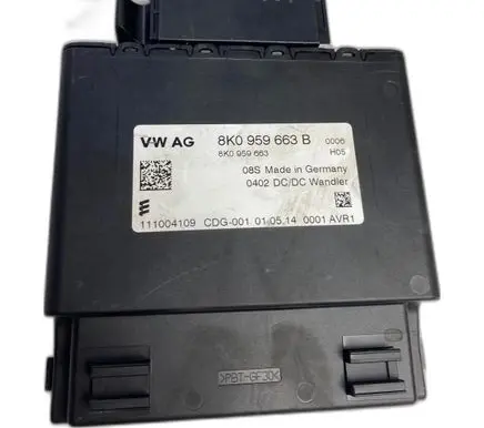 Audi A4 S4 B8 8K Other control units/modules 8K0959663B
