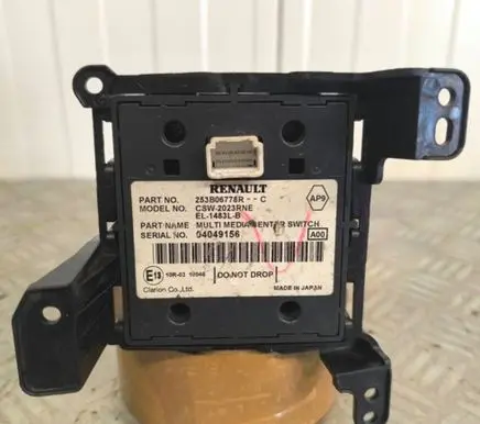 Renault Koleos I Multifunctional control switch/knob 253B06778R 04049156 EL1483LB