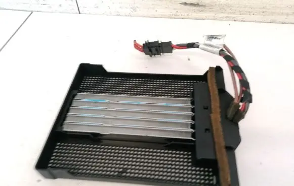Electric cabin heater radiator