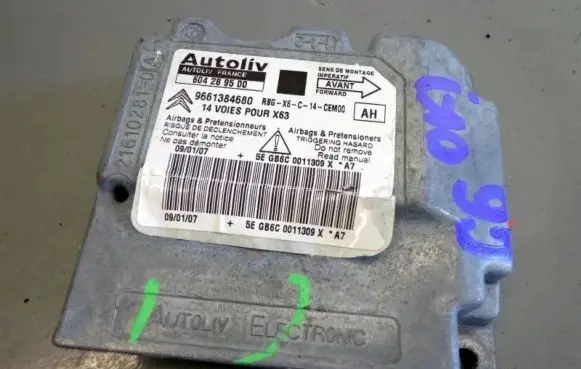 Citroen C6 Airbag control unit/module