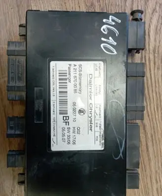 Mercedes-Benz GL X164 Seat control module A2118700085