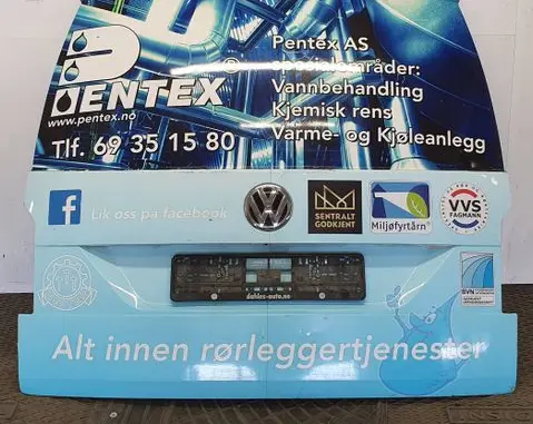 Volkswagen Caddy Tailgate/trunk/boot lid 2K5827025A