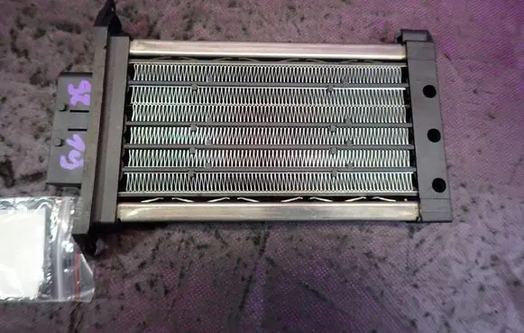 Heater blower radiator