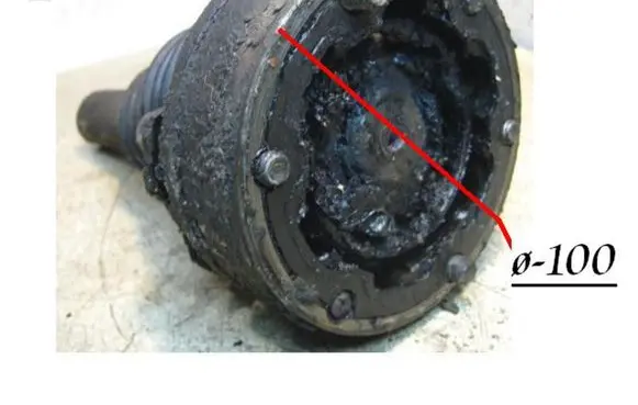 Volkswagen PASSAT B3 Driveshaft inner CV joint 
