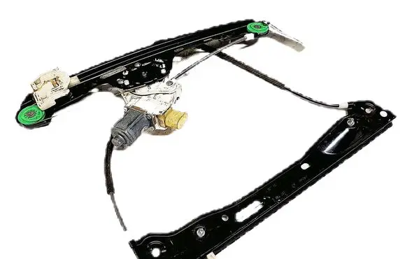 Front door window regulator with motor