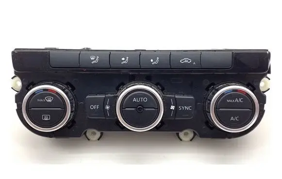 Volkswagen PASSAT B7 Interior fan control switch 3AA907044BP