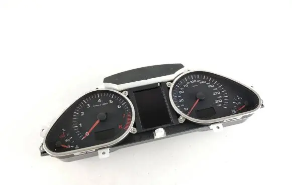 Audi A6 S6 C6 4F Speedometer (instrument cluster) 4F0920901B 4F0910900C 503000733600