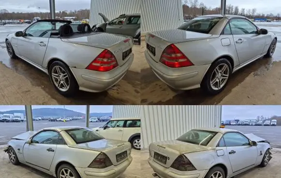 Mercedes-Benz SLK R170 Rear bumper 