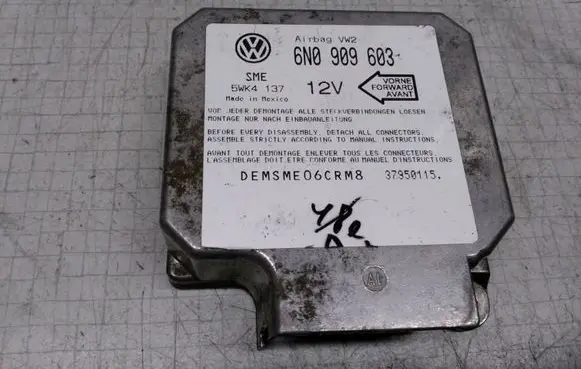 Seat Alhambra (Mk1) Airbag control unit/module 6N0909603 5WK4137