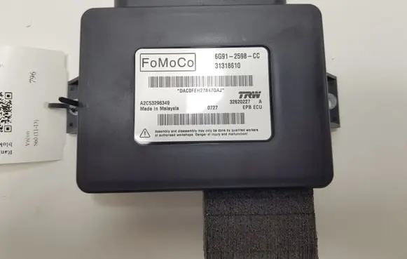 Volvo S60 Hand brake control module 31318610 6G912598CC