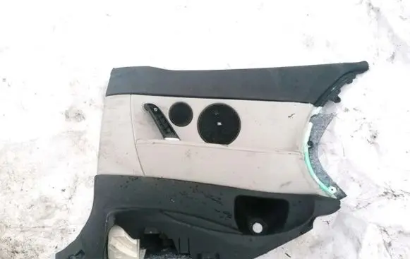 Rear door card panel trim