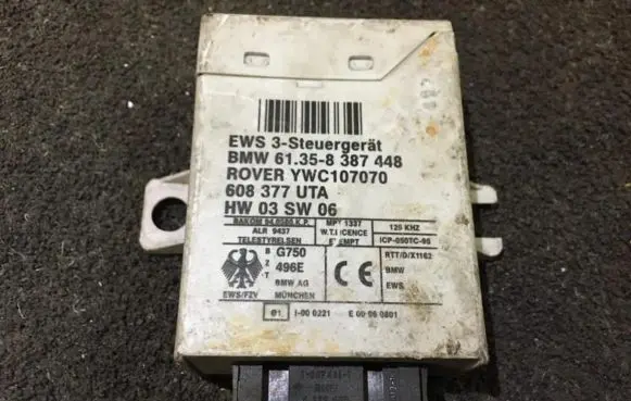 Immobilizer control unit/module