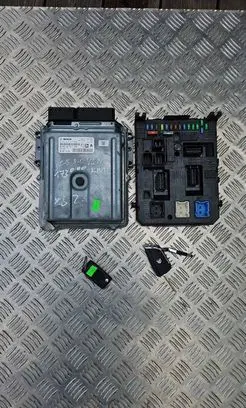 Citroen C5 Engine ECU kit and lock set 9666545480 9675073280 0281015415