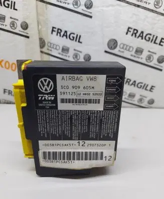 Volkswagen PASSAT B6 Airbag control unit/module 3C0909605M