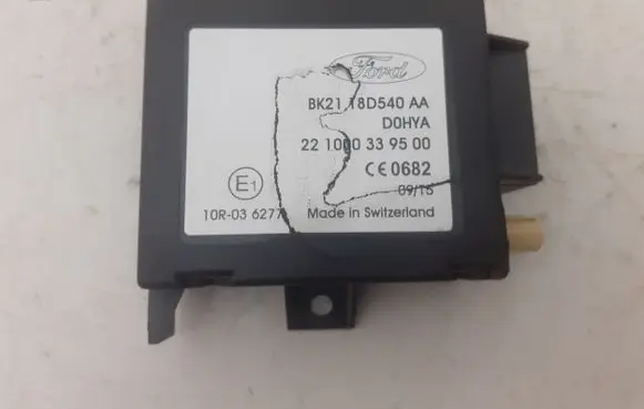 Ford Transit Auxiliary heating control unit/module 221000339500 BK2118D540AA