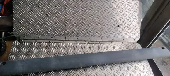Opel Movano A Sliding door trim (molding) 7701692582