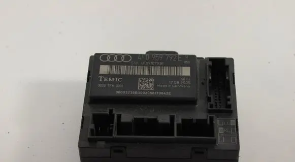 Audi A6 S6 C6 4F Door control unit/module 4F0957792